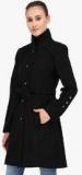 Owncraft Black Solid Winter Jacket women