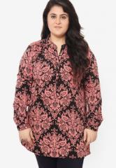 Oxolloxo Pink Printed Tunic women