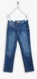 Palm Tree Blue Regular Fit Jeans Boys