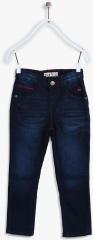 Palm Tree Blue Slim Fit Jeans boys