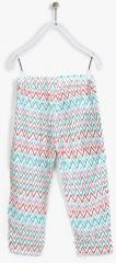 Palm Tree Multicoloured Regular Fit Track Bottom girls