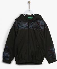 Palm Tree Olive Winter Jacket boys