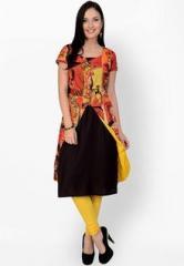 Pannkh Multi Printed Kurti women