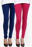 Pannkh Multicoloured Solid Legging Women