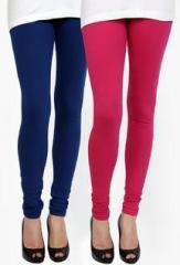 Pannkh Multicoloured Solid Legging women