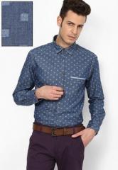 Park Avenue Blue Casual Shirt men