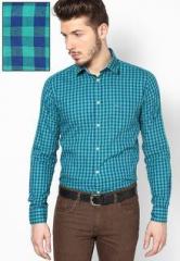 Park Avenue Green Casual Shirt men