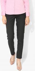 Park Avenue Grey Solid Formal Trouser women