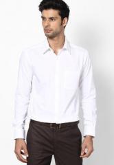 Park Avenue White Formal Shirt men