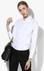 Park Avenue White Striped Shirt women