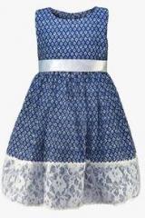 Peaches Blue Casual Dress girls