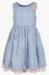 Peaches Light Blue Party Dress girls