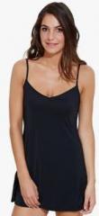 Penny By Zivame Black Solid Babydoll women