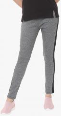 People Grey Colourblocked Leggings women