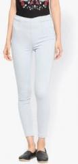 People Grey Slim Fit Low Rise Clean Look Jeggings women