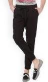 People Men Brown Slim Fit Solid Joggers