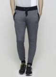 People Navy Grindle Effect Joggers Men