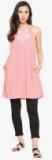 People Pink Embroidered Tunic women