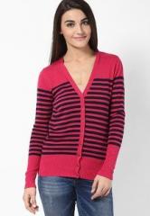 People Pink Full Sleeve Sweater women