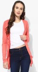 People Pink Solid Summer Jacket women