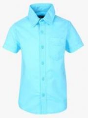 Pepe Jeans Aqua Blue Casual Shirt boys