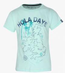 Pepe Jeans Aqua Blue T Shirt boys