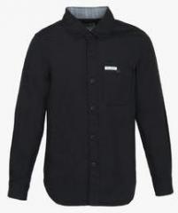 Pepe Jeans Black Regular Fit Casual Shirt boys