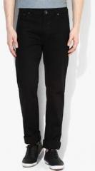 Pepe Jeans Black Solid Low Rise Regular Fit Jeans men