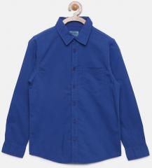 Pepe Jeans Blue Solid Casual Shirt boys