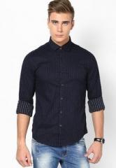 Pepe Jeans Blue Solid Casual Shirt men