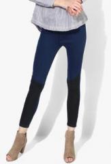 Pepe Jeans Blue Solid Jeggings women