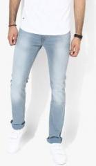 Pepe Jeans Blue Washed Slim Fit Jeans men