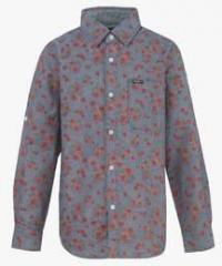 Pepe Jeans Grey Regular Fit Casual Shirt boys