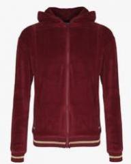 Pepe Jeans Maroon Hoodie girls