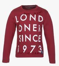 Pepe Jeans Maroon T Shirt boys