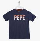 Pepe Jeans Navy Blue Regular Fit T Shirt boys