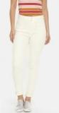 Pepe Jeans Off White Skinny Fit High Rise Clean Look Stretchable Jeans Women