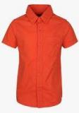 Pepe Jeans Orange Casual Shirt boys