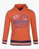 Pepe Jeans Orange Hoodie girls