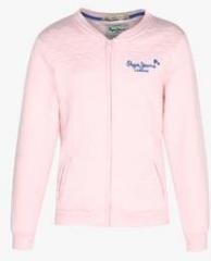 Pepe Jeans Pink Winter Jacket girls