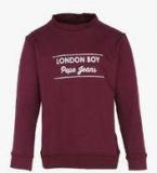 Pepe Jeans Wine Sweatshirt Boys