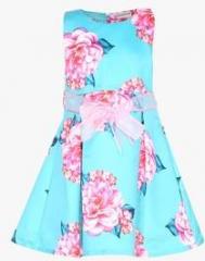 Peppermint Aqua Blue Casual Dress girls