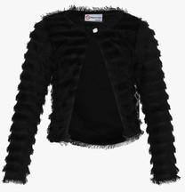 Peppermint Black Winter Jacket girls