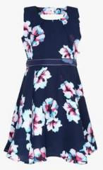 Peppermint Navy Blue Casual Dress girls