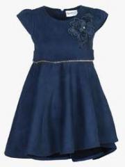 Peppermint Navy Blue Party Dress girls