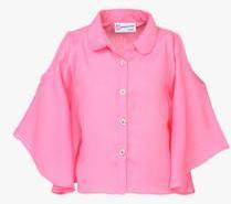 Peppermint Pink Casual Shirt girls