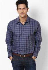 Peter England Blue Casual Shirt men