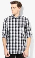 Phosphorus Black Casual Shirt men