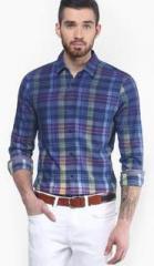 Phosphorus Blue Casual Shirt men