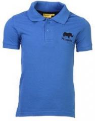 Playdate Blue Polo T Shirt boys